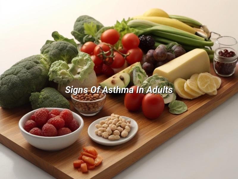 Signs Of Asthma In Adults